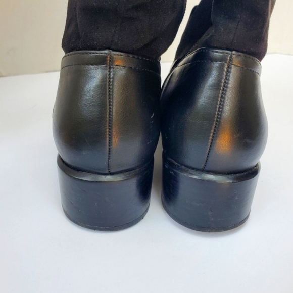 T. Hilfiger MADELEN Black Riding Knee Boots Size 6.5 - EUC! - Picture 9 of 16